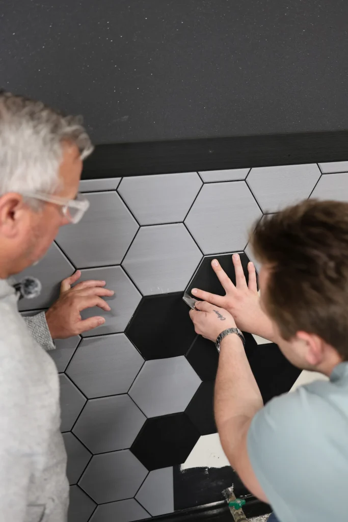 Custom Ferreon Tile installation